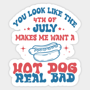 Funny 4Th Of July America Gift Independence Day Sticker